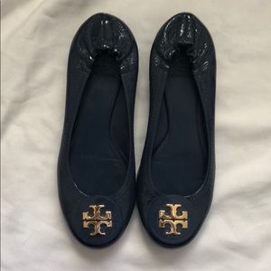 Tory Burch Reva Flats - Dolphin Blue